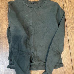 Brandy Melville Long-sleeved Green Top